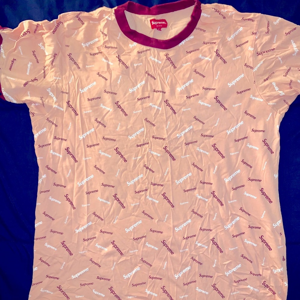 Supreme Logo Tee Scatter